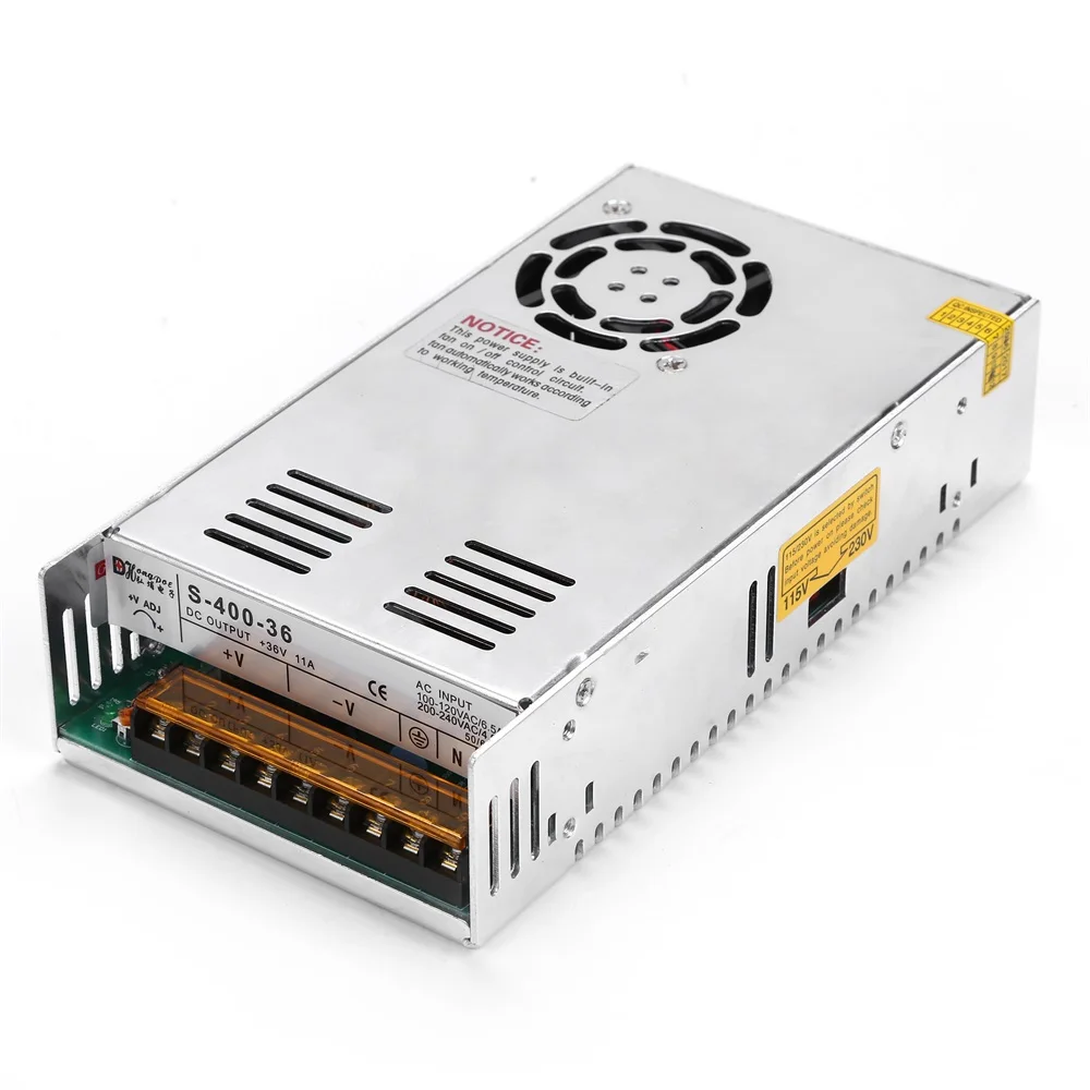 Новый светодиодный источник питания DC5V 7 5 V 12V 13 15V 24V 27V 36V 48V 360W 400W импульсный