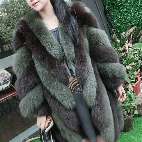 Норковая шуба из искусственного меха женские пальто из искусственного ...