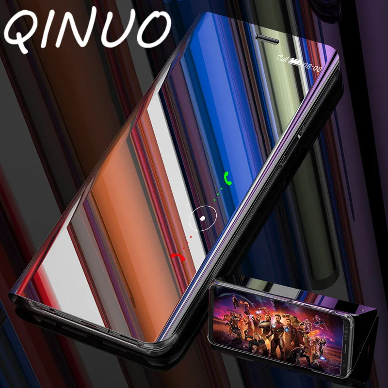 

Smart view Mirror Flip Case For Samsung J2 Core J2 J4 J5 J6 J7 Prime J3 J5 J7 2017 Leather case For J4 J6 J8 J2 Pro 2018 J7 DOU