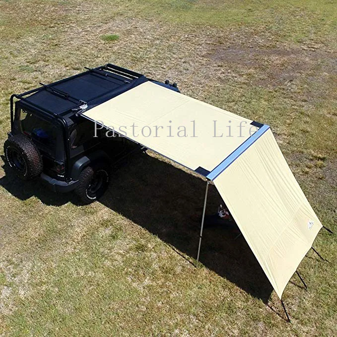 GRNTAMN светильник серый багажник на крышу 4x4 тент w/бесплатно 6,5 'передний удлинитель, для автомобиля/внедорожника/грузовика