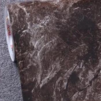 

60X50cm Thick waterproof pvc Granite Marble Effect Kitchen Cupboard Wallpaper Self Adhesive Wall Sticker Rolling