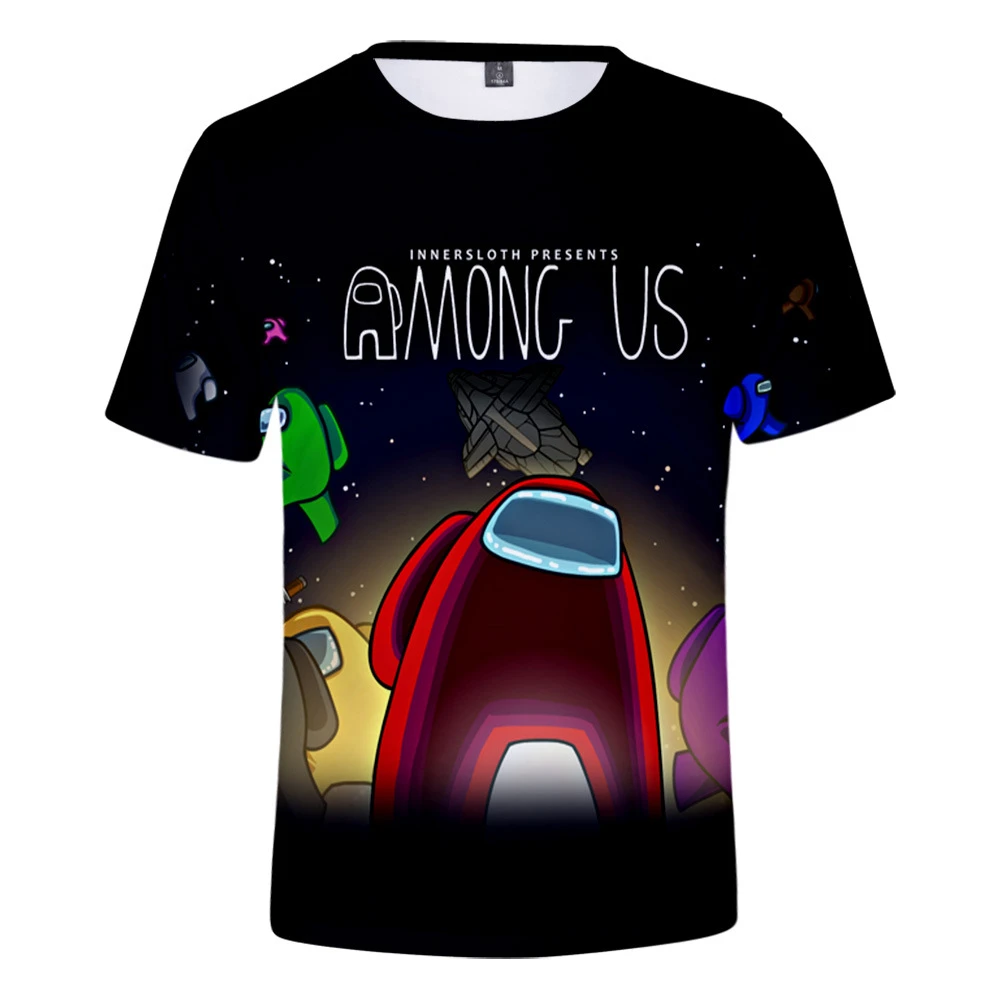 Summer Game Among Us 3d T Shirt Men Women Tees Short Sleeve Casual T Shirt  Print New Fashion High Quality Boys Kids Tops - T-shirts - AliExpress