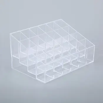 

24/36/40 Slots Acrylic Makeup Organizer cosmetic lipstick Organizer Holder Jewelry Box makeup brushes Storage Stand case