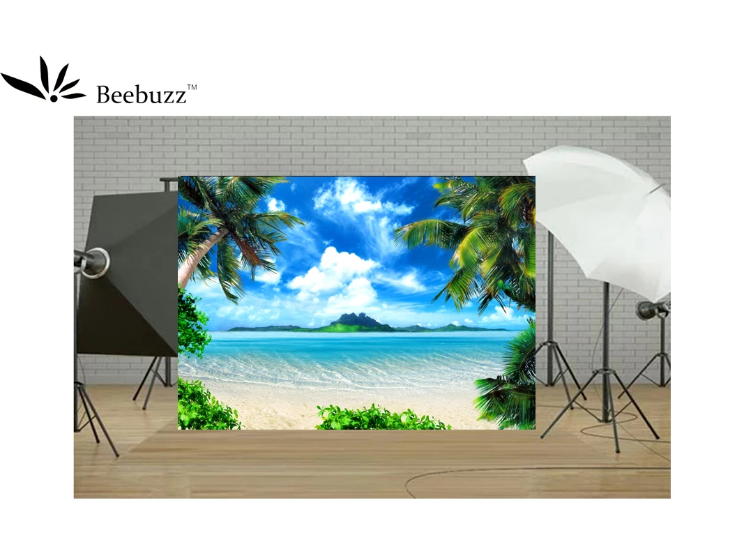 Beebuzz фон для фотосъемки Пляжный Пейзаж