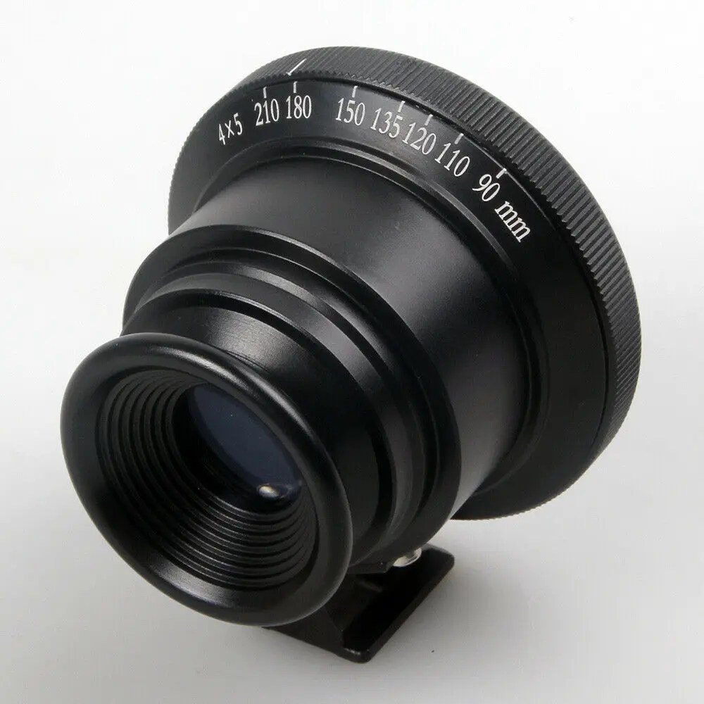 Вращающийся HD зум видоискатель для 4x5 конский Linhof камера Шамони 90-210 мм объектив