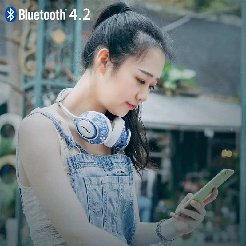Оригинальные Bluedio A2 Bluetooth наушники/гарнитура Модные Bluetooth стерео беспроводные наушники для телефонов и музыки