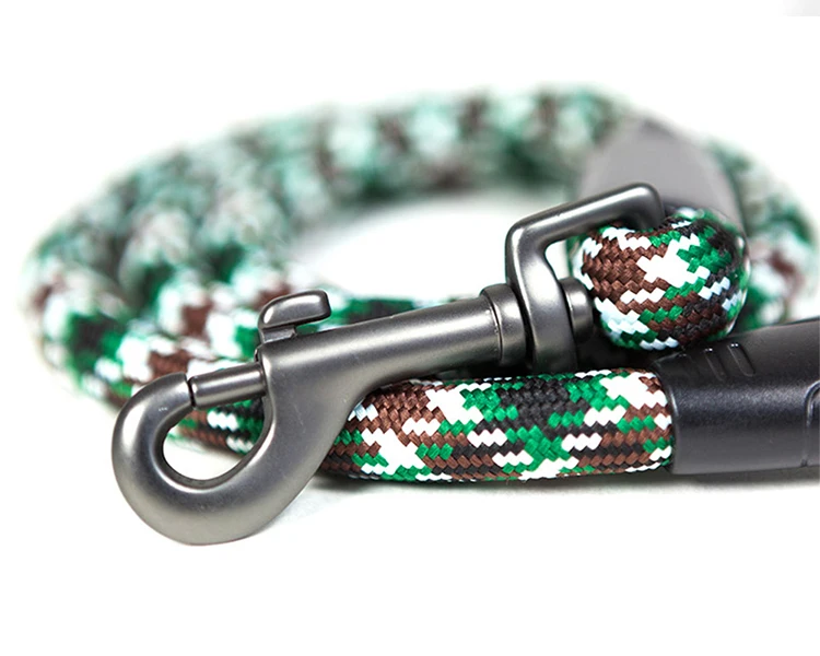 Tuff Dound Original Reflective dog leash running pet Nylon Rope lead leashes Mountain Climbing Rope For Medium Large Big Dog