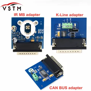 

Newest IPROG+ IR MB +CAN BUS +K-LINE adapter For IPROG+ IProg Pro Programmer Free Shipping