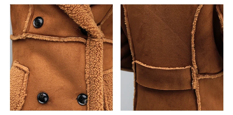 Winter Coat Women Wool Coat Parka Lamb Suede Coat Female Wadded Cotton Jacket Women Basic Coats,Manteau Femme DF896