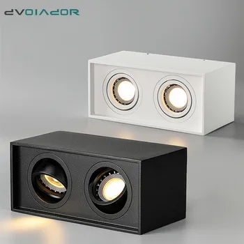 

Led Downlight Surface Mounted Ceiling led Single head Double head Adjustable Led Spot Living Room Office Bedroom Ceiling Lamp