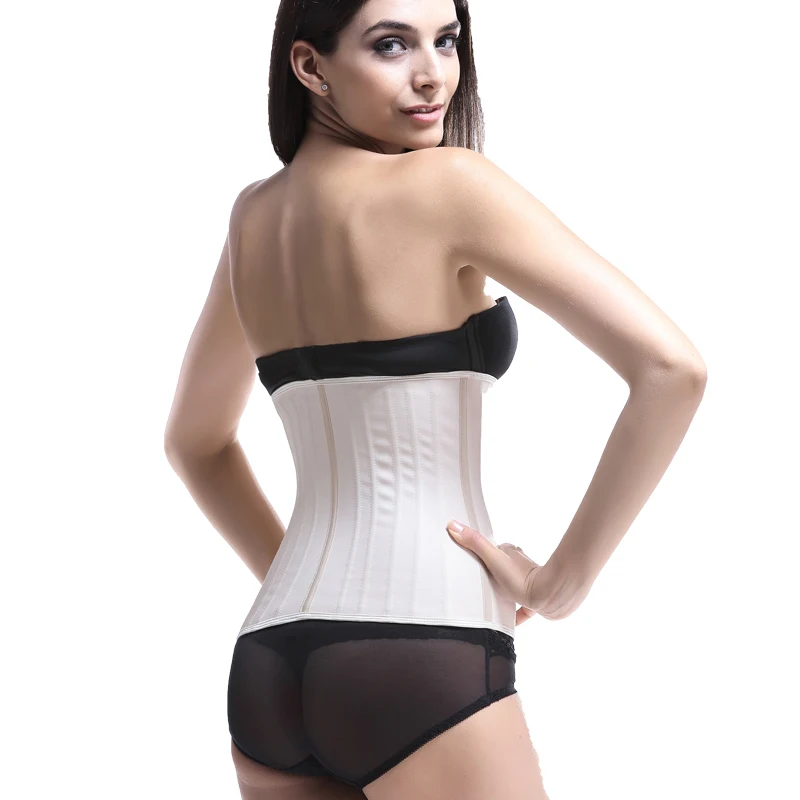 Waist Trainer Abdominal Corset Slimming Latex Underwear Belt Sheath Modeling Strap Weight Loss 25 Bone Steel Waist Cinch shapewear underwear