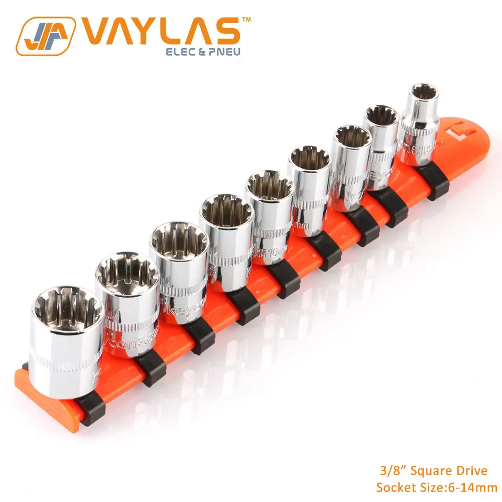 Набор торцевых динамометрических ключей аксессуары для квадратного привода 3/8