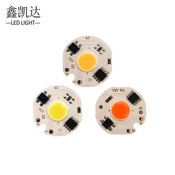 

3w 5w 7w 10w 12w Free Driver COB Light Source Lamp Cup Spotlights for LED Light Emitting Diode