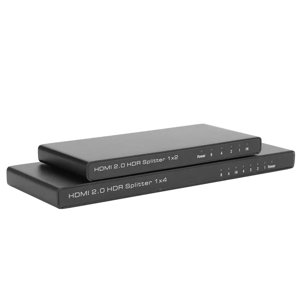 Горячая видео HDMI переключатель Многофункциональный 4K HDMI разветвитель 1X2/1X4 усилитель HDMI повторитель 1 в 2/4 выход разветвитель концентратор коробка для ТВ