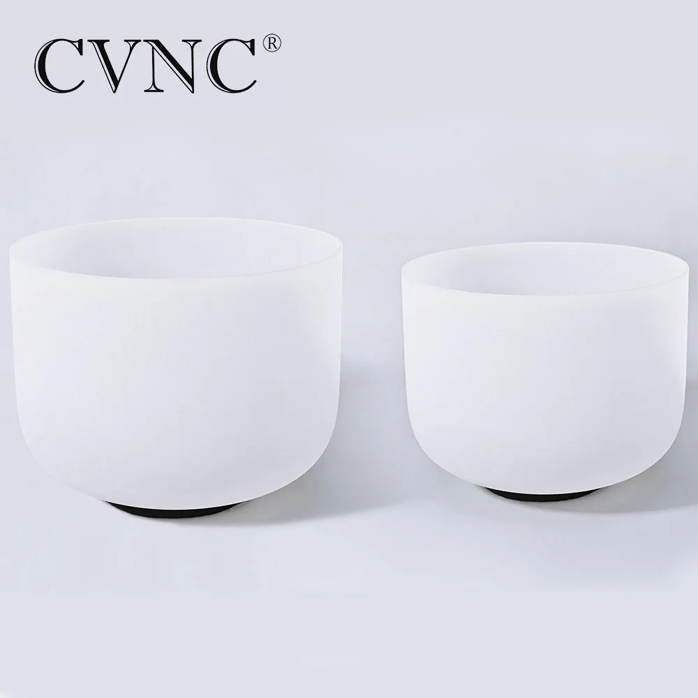 CVNC набор из 2 шт 12 &quotC 14" F кварцевые матовые хрустальные поющие чаши | Спорт и