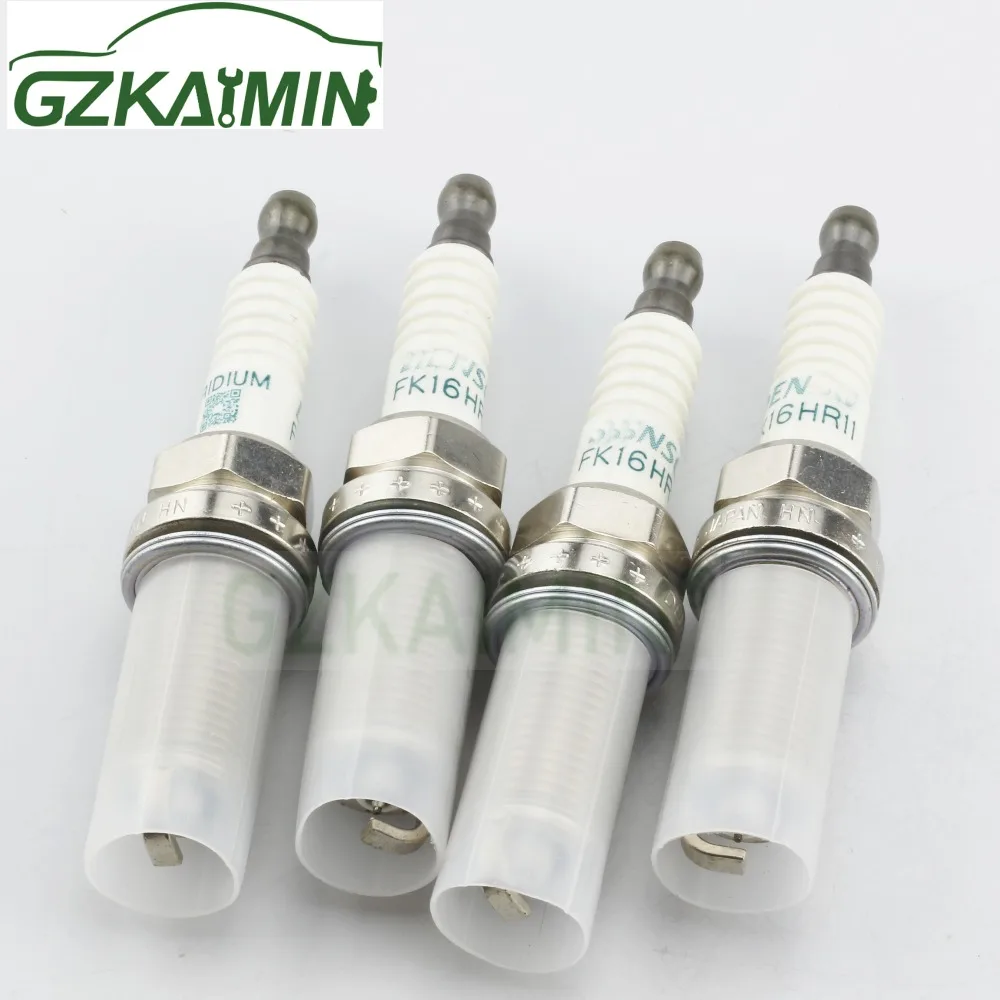 4 шт OEM 90919-01243 FK16HR11 Свеча зажигания для TOYOTA COROLLA YARIS CAMRY