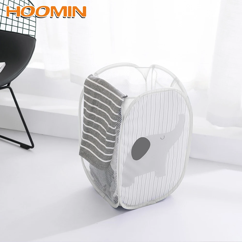  HOOMIN Cosmetic Book Organizer Stationery Container High Capacity Sundries Underwear Toy Storage Bo