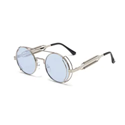 Metal Frame Sunglasses Steampunk Sunglasses Men 1904 Personality Spring Metal Sunglasses Men Trend Sunglasses