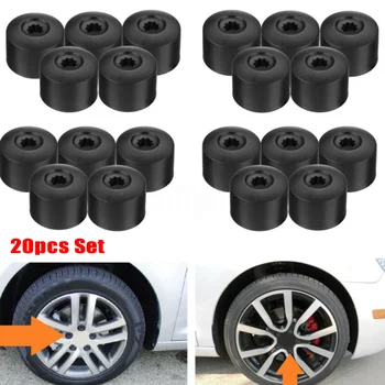 

Parts Wheel Cap Nut For Passat Golf Tiguan Round 20pcs/Set Wheel Nut Lug Cover