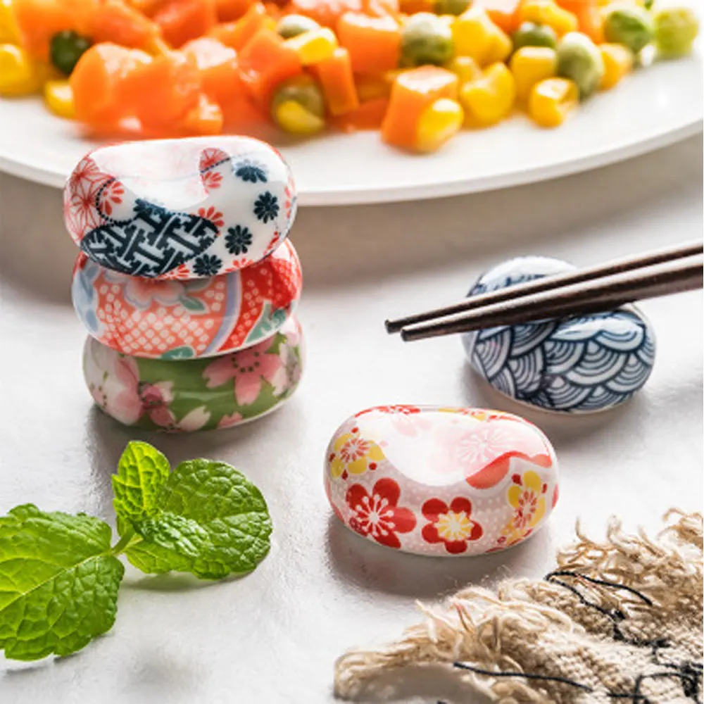 Chopstick Rest Japanese Chopsticks Ceramic Decorative Chop Sticks Holder Rack Spoon Fork Rest Kitchen Tools Tableware 1 Chopstick Rest Japanese Chopsticks Ceramic Decorative Chop Sticks Holder Rack Spoon Fork Rest Kitchen Tools Tableware 4