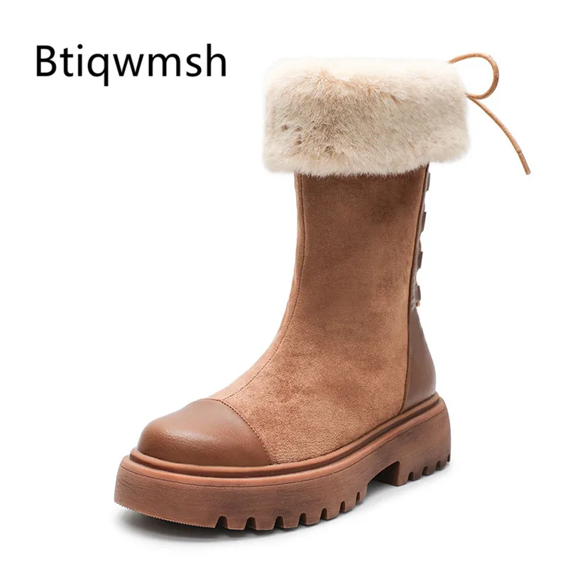Г., шерстяные зимние ботинки на меху женские зимние ботильоны из натуральной кожи с круглым носком на шнуровке