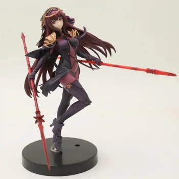 

20cm Fate Grand Order Figure Lancer Scathach Action Figure PVC Toys Collection Doll Anime Cartoon Model For Kids Gift