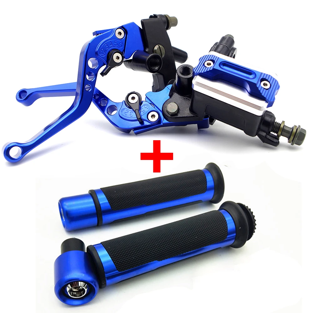 

Motorcycle Handlebar Grips Motorcycle brake Clutch Levers set for bmw r1200gs honda vtr 1000f benelli yamaha fz16 accessories