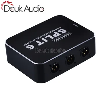 

Douk Audio Mini 1 In 6 Out XLR Horizontal Parallel Distributor Audio Splitter/Switcher Allocator