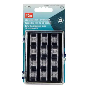 

Germany Prym boxed, winding shuttle, 611979/611980, bobbin box with 12 CB bobbins, patchwork tools, manual diy