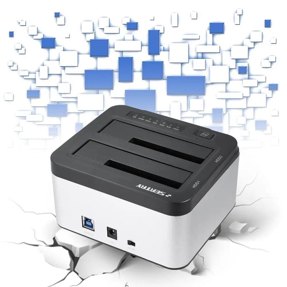 25 pulgadas 35 pulgadas 30 pulgadas USB SATA HDD carcasa Disco Duro HD622 HDD estación de acoplamie