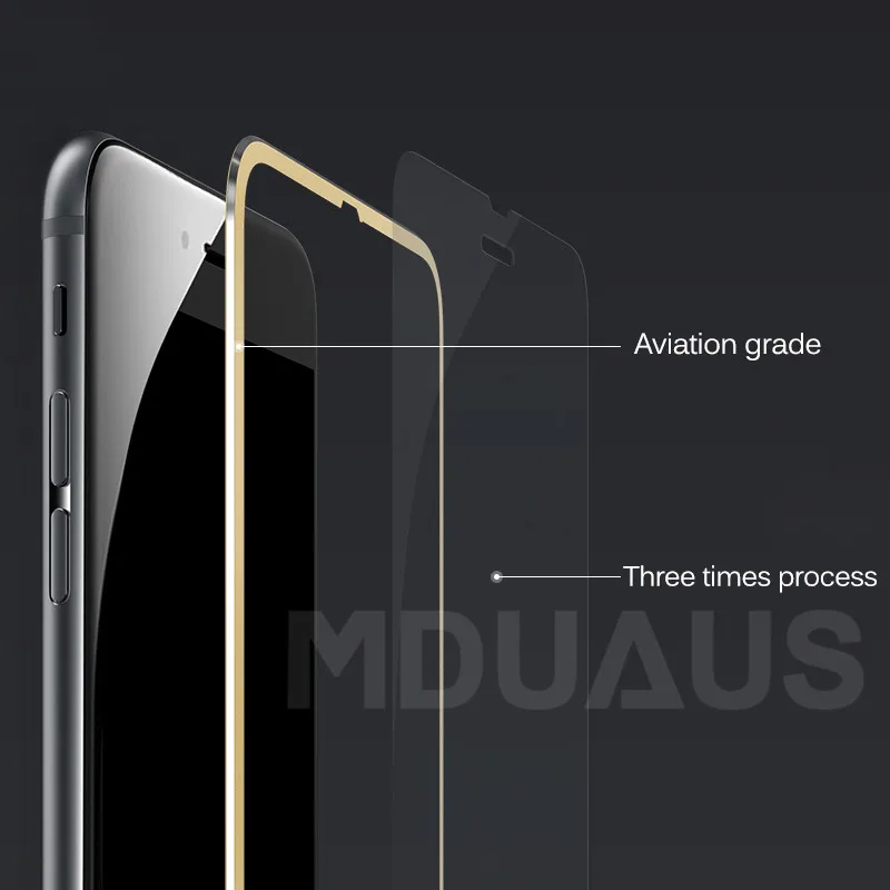 30D экран загибающаяся Защитная Стекло на iPhone 6 6s 7 8 Plus закаленное Стекло для iPhone X XS MAX XR 5 5S SE Экран протектор Стекло