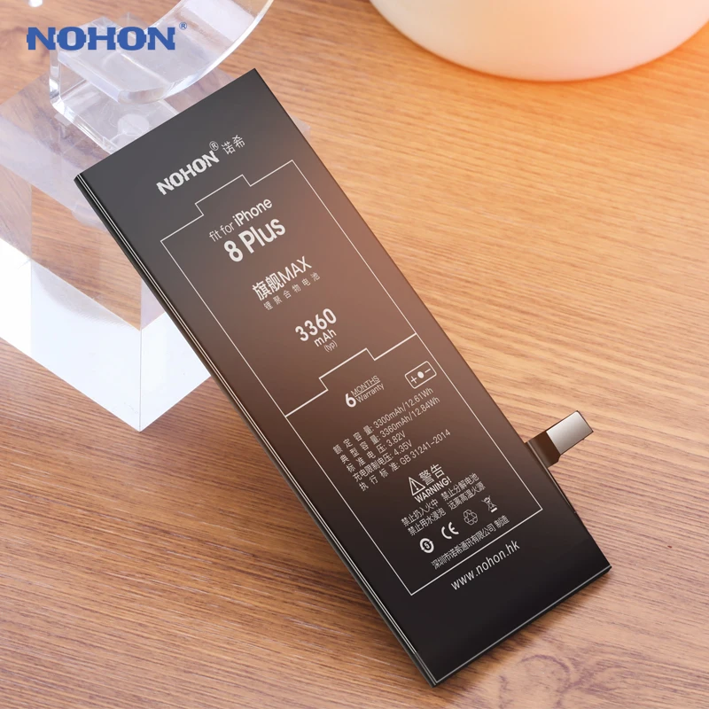 Аккумуляторная батарея NOHON для Apple iPhone 8 7 6S Plus SE 8Plus 7Plus 6Plus Plus|Аккумуляторы