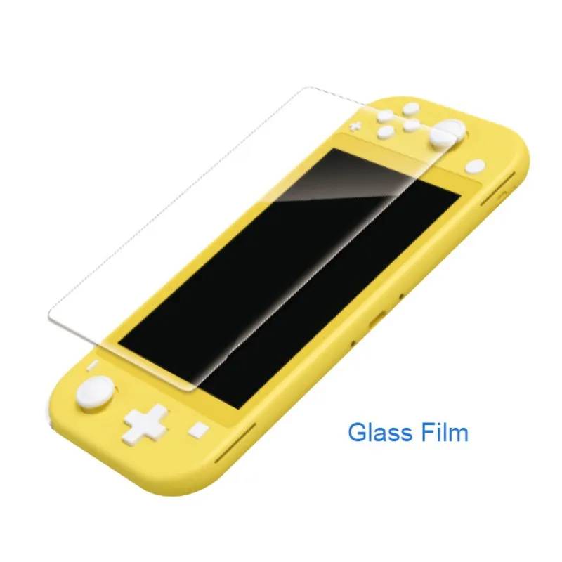 Switch Lite игровая консоль прозрачный каплестойкий Кристалл Корпус с откидной крышкой закаленная пленка 3 в 1 комплект