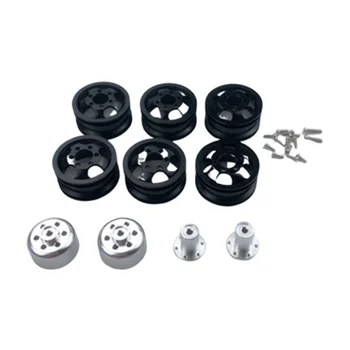 

RC Car Part 4WD Metal Wheel Hub for WPL B14 B16 B24 B36 DIY Upgrade Accessories,Black