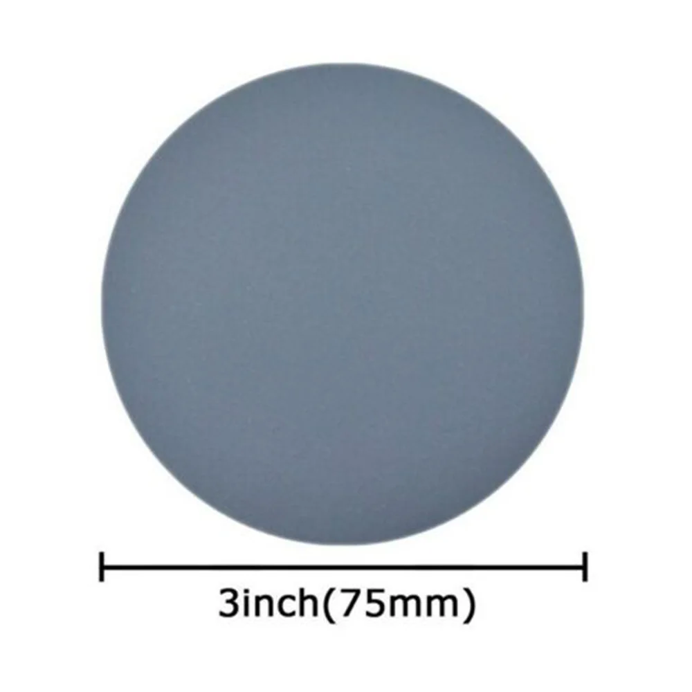25pcs 3inch 75mm Sandpaper Hook and Loop Sanding Discs Polishing 2500 Grit high quality waterproof sandpaper