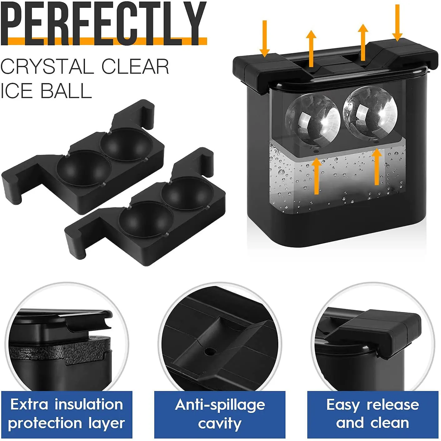 Crystal Clear Ice Ball Maker - Image 3