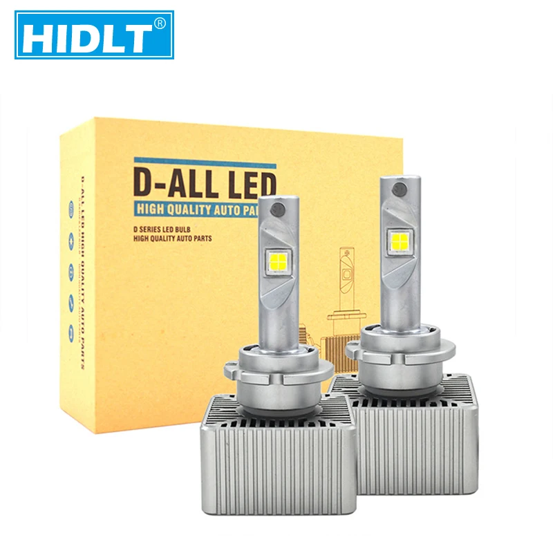 HIDLT New 12V24V Auto Car LED Headlight Bulbs 70W 7600LM D1S D2S D3S D4S D5S 6000K White Lamp Plug and Play Waterproof Car Styling (3)