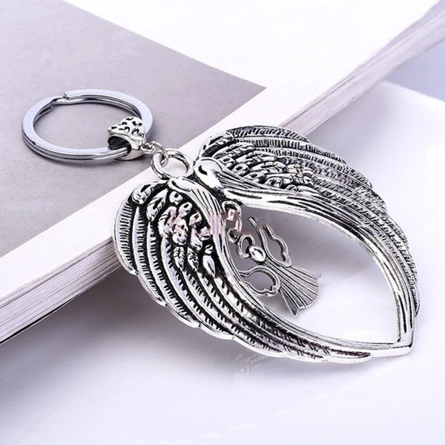 Rhinestone Key Ring Holder Pendant Keyring  Angel Wings Crystal Key Chain  - Cute - Aliexpress