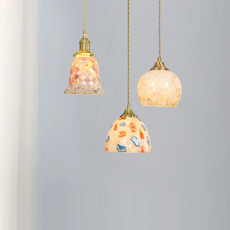 

Nordic Personality Single Head Bedroom Bedside Lamp Modern Creative Hotel Bed and Breakfast Restaurant Bar Small Chandelier