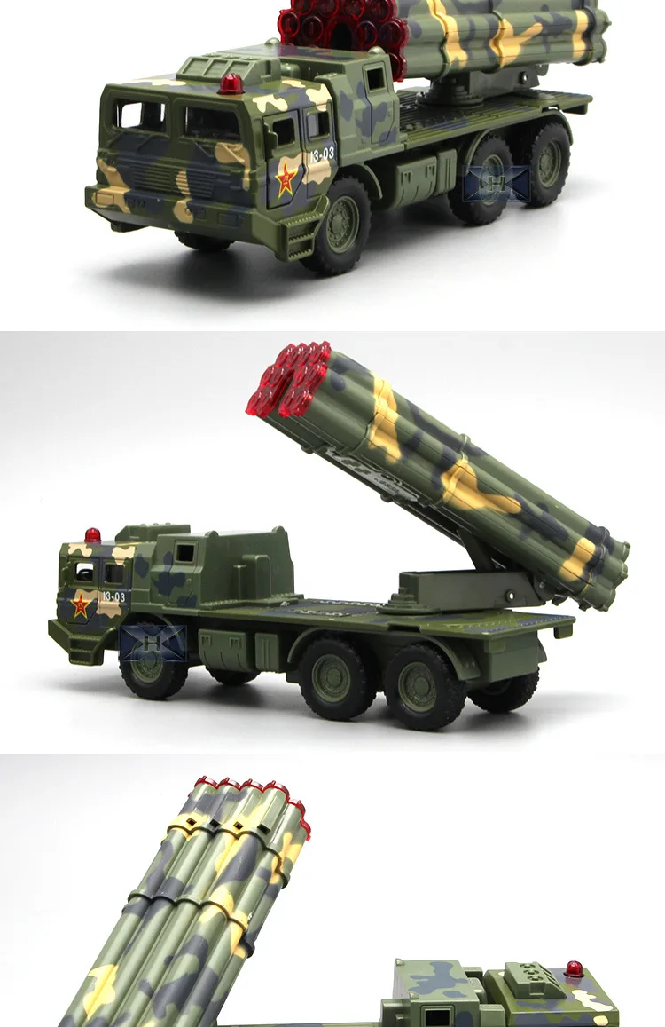 Горячая Распродажа 17183 Jiaye сплав ракетная военная модель автомобиля ВОИН со звуком и светильник окно коробка детская Военная игрушка