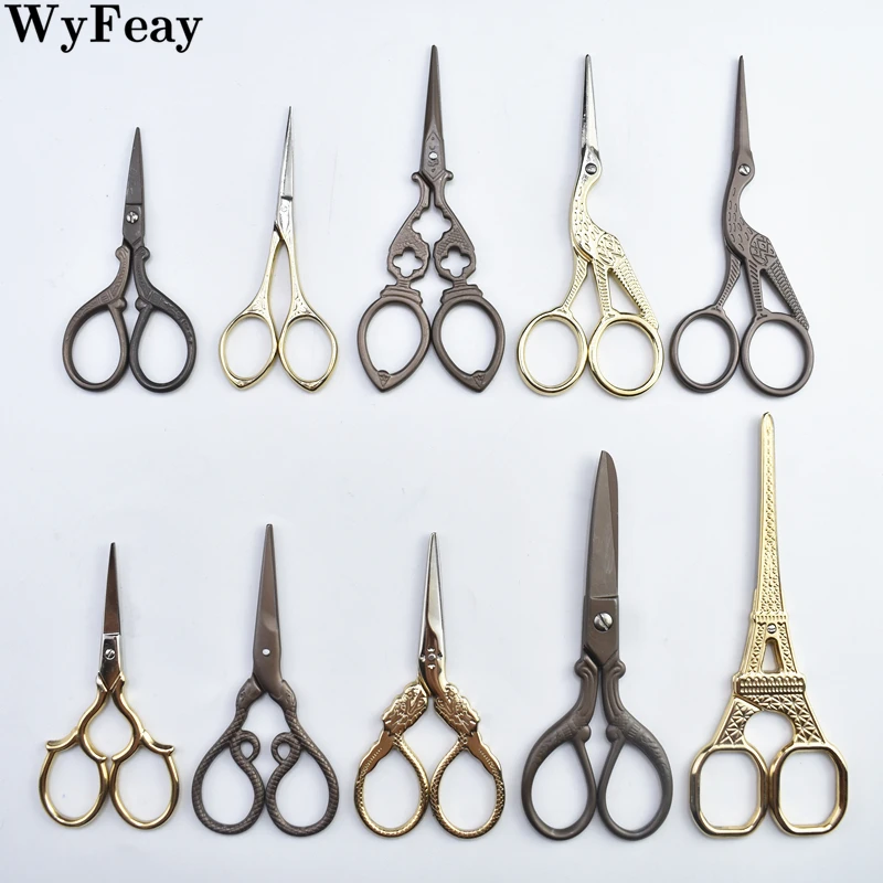 Sewing And Craft Scissors Fabric Art Cross Handicraft Tools