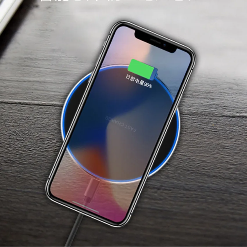 9V-2A Беспроводное зарядное устройство XS S6 Pad для LG V30s+ V30 V35 G6 G7 ThinQ Qi Беспроводное зарядное устройство Тип c индукция для iphone X 8 PLUS XR