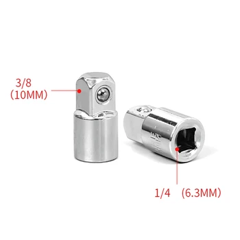 

6pcs/Set 3/8\\\\\\\\\\\\\\\" 1/4\\\\\\\\\\\\\\\" 1/2\\\\\\\\\\\\\\\" Drive Ratchet Converter Socket Adapter Impact Reducer