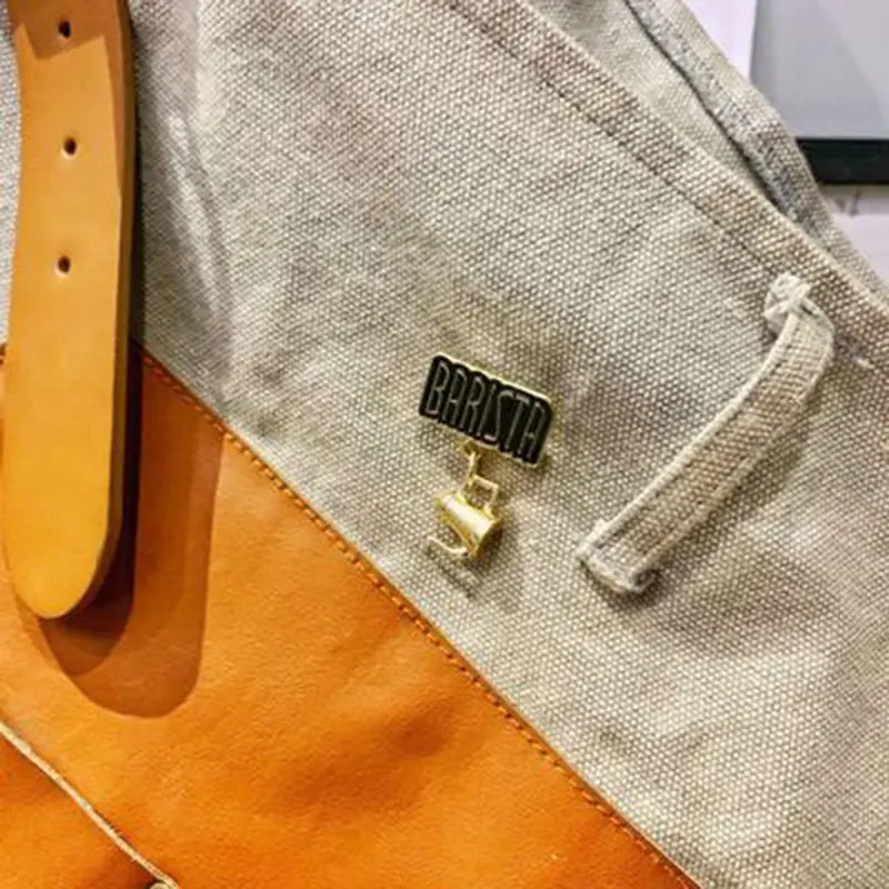 Значок кофе значки на рюкзак 1 шт. очаровательный золотой кофейник бобовая брошь металлическая брошь винтажные Значки для бариста одежда куртка украшение для рюкзака