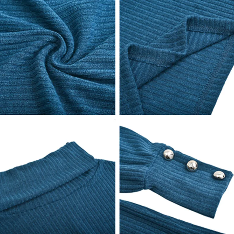 Brand New Vadim Women Pullover Knitted Turtleneck Sweater Ladies Spring Clothes Long Sleeve Casual Sweater Plus Size Roupa Mujer Brand New Vadim Women Pullover Knitted Turtleneck Sweater Ladies Spring Clothes Long Sleeve Casual Sweater Plus Size Roupa Mujer