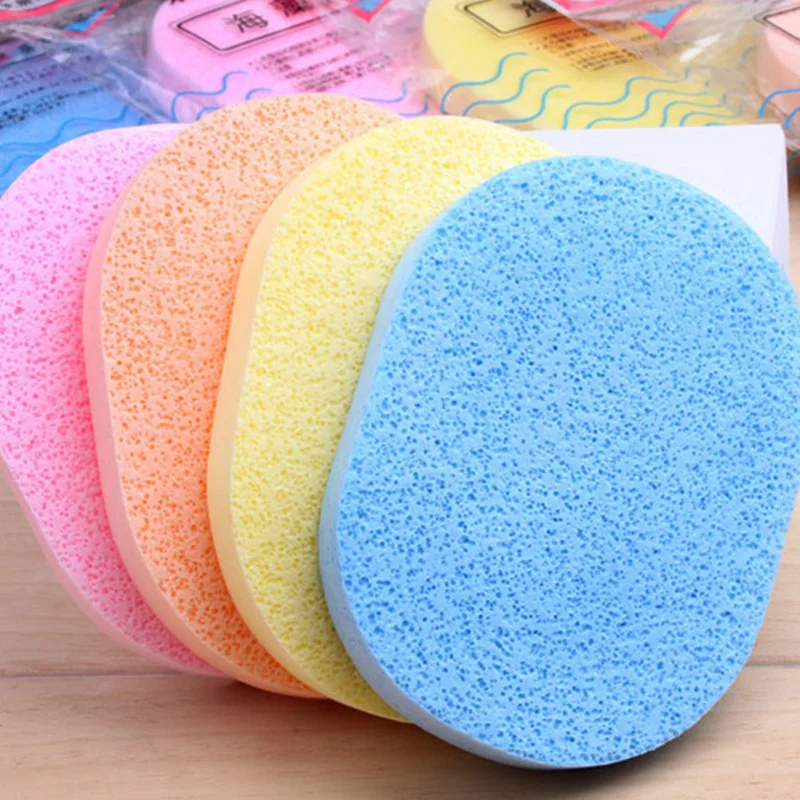 

5Pcs Face Washing Sponge For Women Face Deep Cleaning Soft Comfortable Portable High Quality Face Washing Tools