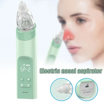 

Kid Baby Nasal Aspirator Electric Nose Cleaner Sniffling Tool Safe Hygienic Nose Aspirator LDO99