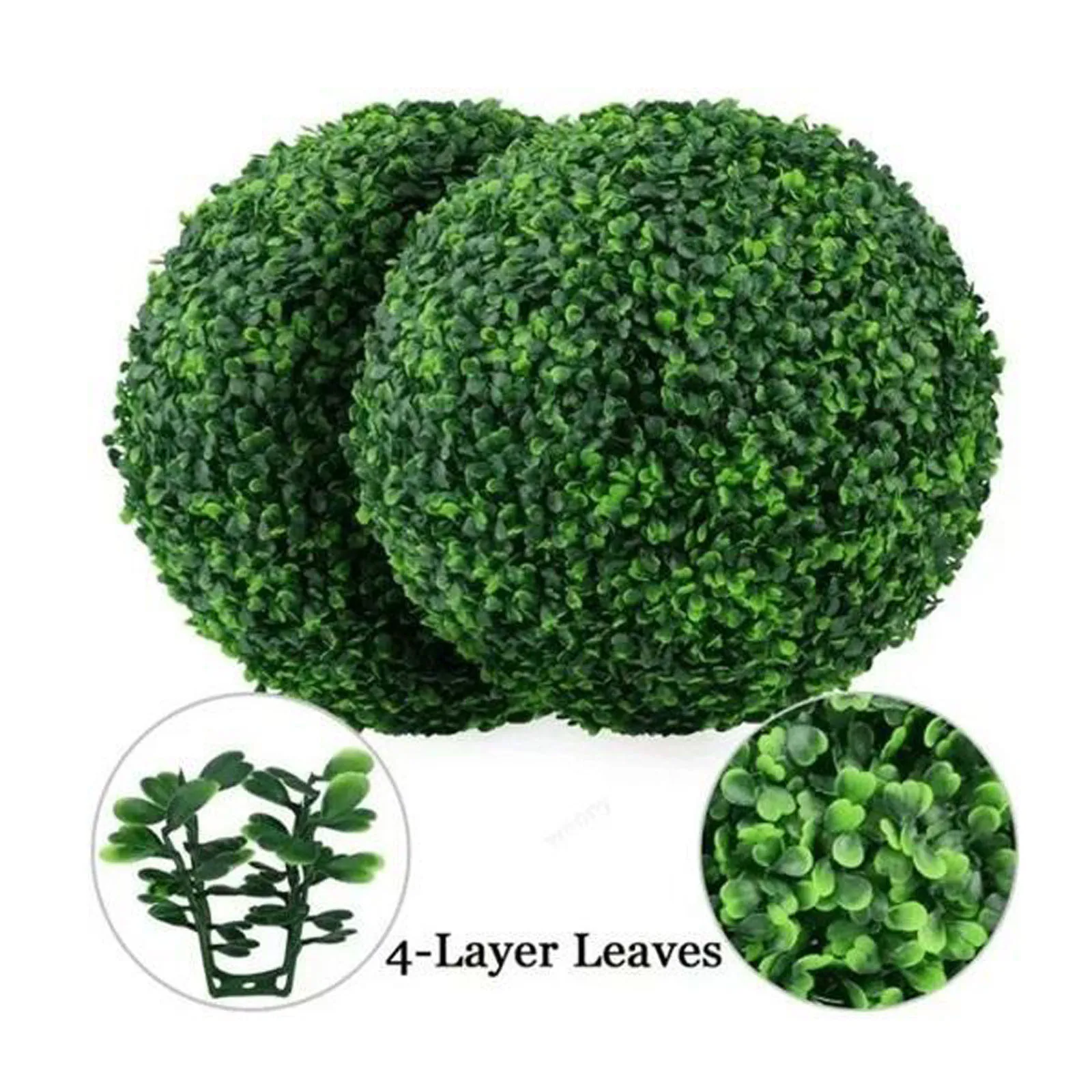 Artificial Plant Ball Topiary Christmas Outdoor Decor Hanging Ball For Wedding Party diy Hotel