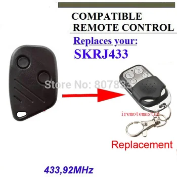

For SKRJ433 garage door replacement remote control rolling code 433,92mhz