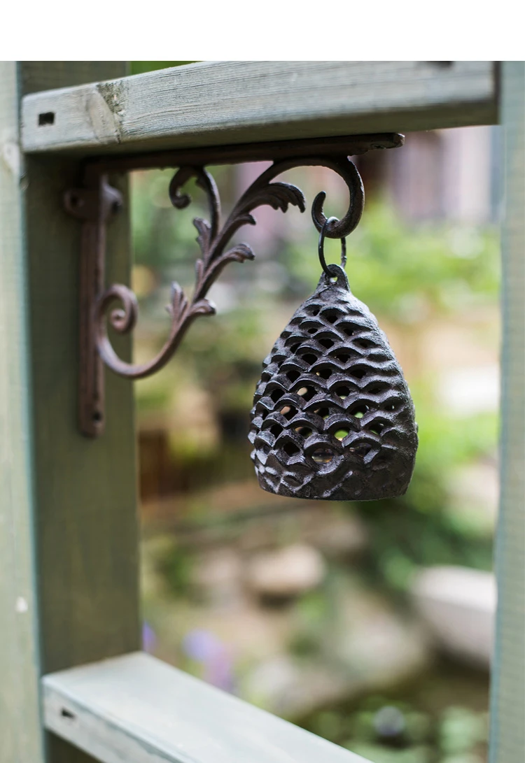 Чугунная печь для ароматерапии подсвечник Сова pinecone украшения Висячие продукты садовый подарок